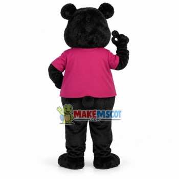 Lovely Black Bear Mascot Adult Costume 