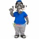 Baseball Gray Mammoth Lightweight Mascot Costume Baseball Gray Mammoth Lightweight Mascot Costume