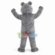 Friendly Grey Bear Mascot Costume Friendly Grey Bear Mascot Costume
