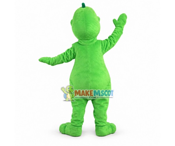 Lovely Green Dinosaur Lightweight Mascot Costume Lovely Green Dinosaur Lightweight Mascot Costume