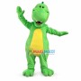 Lovely Green Dinosaur Lightweight Mascot Costume 