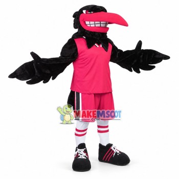 Fierce Raven Secondary School Mascot Costume Fierce Raven Secondary School Mascot Costume
