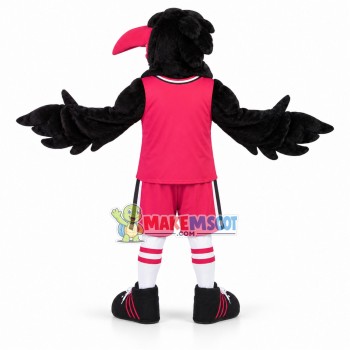 Fierce Raven Secondary School Mascot Costume Fierce Raven Secondary School Mascot Costume