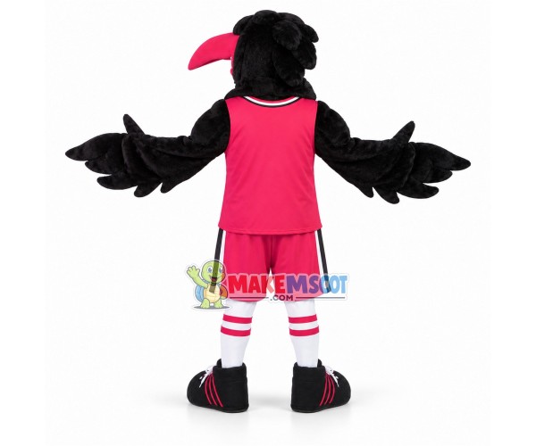 Fierce Raven Secondary School Mascot Costume Fierce Raven Secondary School Mascot Costume