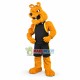 University Power Fierce Yellow Bulldog Mascot Costume University Power Fierce Yellow Bulldog Mascot Costume