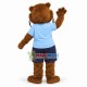 Lovely Brown Otter Mascot Adult Costume Lovely Brown Otter Mascot Adult Costume