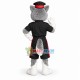 Lovely Police Grey Husky Mascot Costume Lovely Police Grey Husky Mascot Costume