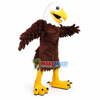 Power Bald Eagle Mascot Costume Power Bald Eagle Mascot Costume