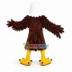 Power Bald Eagle Mascot Costume 