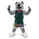 Lovely Power Gray Bulldog Sports Mascot Costume Lovely Power Gray Bulldog Sports Mascot Costume