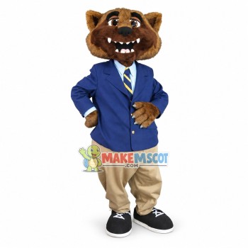 Student Wolverine Mascot Costume Student Wolverine Mascot Costume