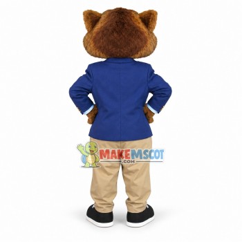 Student Wolverine Mascot Costume 