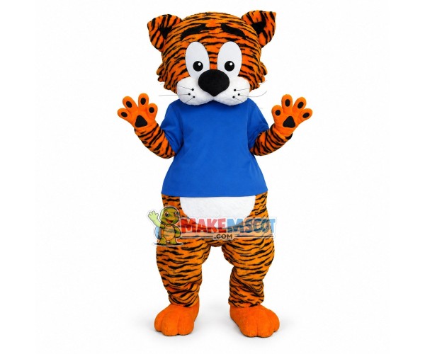 Aberdeen Primary School Stripes Mascot Costume Aberdeen Primary School Stripes Mascot Costume