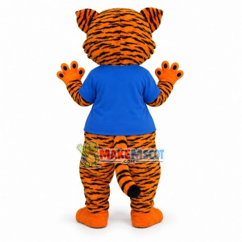 Aberdeen Primary School Stripes Mascot Costume Aberdeen Primary School Stripes Mascot Costume