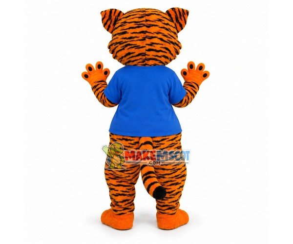 Aberdeen Primary School Stripes Mascot Costume Aberdeen Primary School Stripes Mascot Costume