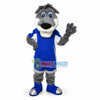 College Thor the Wolf Mascot Costume College Thor the Wolf Mascot Costume