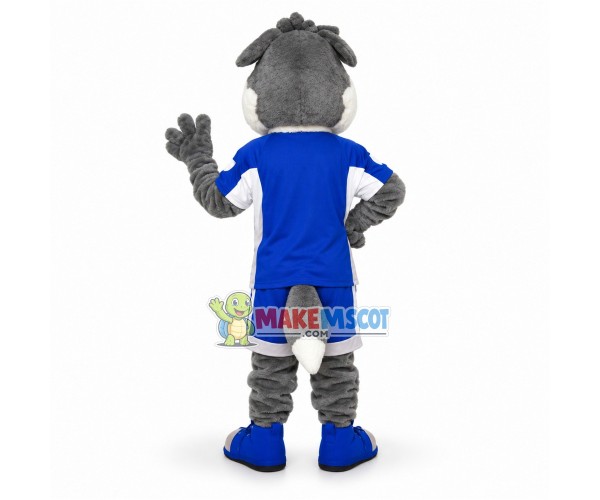 College Thor the Wolf Mascot Costume College Thor the Wolf Mascot Costume