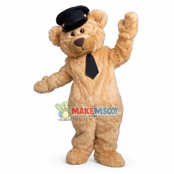 Fenton the Bear Mascot Costume Fenton the Bear Mascot Costume