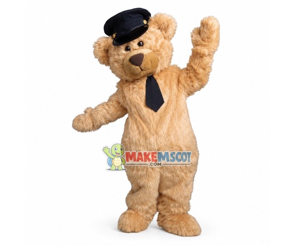 Fenton the Bear Mascot Costume Fenton the Bear Mascot Costume