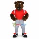 Howling Football Grizzly Mascot Costume Howling Football Grizzly Mascot Costume