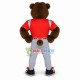 Howling Football Grizzly Mascot Costume Howling Football Grizzly Mascot Costume