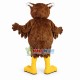 Brown Owl Mascot Costume Brown Owl Mascot Costume