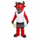 Red Bull School Mascot Costume Red Bull School Mascot Costume