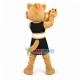 Lovely Cheerleader Light Brown Kitty Mascot Costume Lovely Cheerleader Light Brown Kitty Mascot Costume