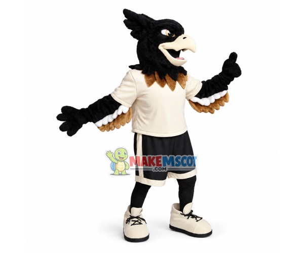 Black Gryphon School Mascot Costume	