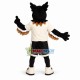 Black Gryphon School Mascot Costume Black Gryphon School Mascot Costume