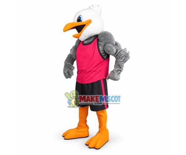Power Gull High School Mascot Costume	
