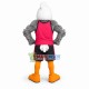 Power Gull High School Mascot Costume Power Gull High School Mascot Costume