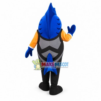 Swim Sailfish Mascot Costume Swim Sailfish Mascot Costume