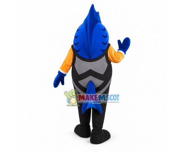 Swim Sailfish Mascot Costume Swim Sailfish Mascot Costume