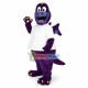 Happy Purple Dragon Mascot Costume Happy Purple Dragon Mascot Costume