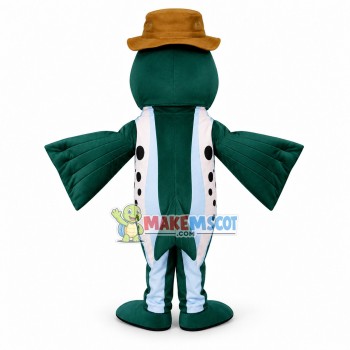 Flin Flon Trout Festival Teddy Trout Mascot Costume Flin Flon Trout Festival Teddy Trout Mascot Costume
