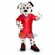 Soccer Dalmatian Mascot Costume Soccer Dalmatian Mascot Costume