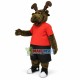 Sport Brown Moose Mascot Adult Costume Sport Brown Moose Mascot Adult Costume