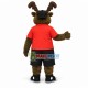 Sport Brown Moose Mascot Adult Costume Sport Brown Moose Mascot Adult Costume