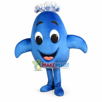 Cute Gracie the Whale School Mascot Costume Cute Gracie the Whale School Mascot Costume