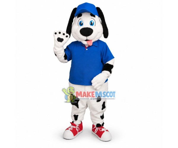 Lovely Spotted Dog Mascot Adult Costume Lovely Spotted Dog Mascot Adult Costume