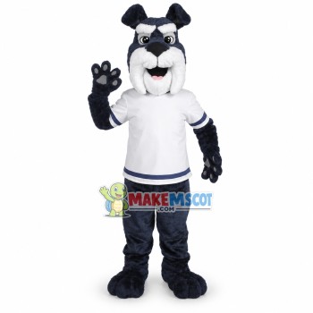 Lovely Blue Terrier Dog Mascot Costume 