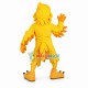 Screaming Golden Phoenix Mascot Costume Screaming Golden Phoenix Mascot Costume
