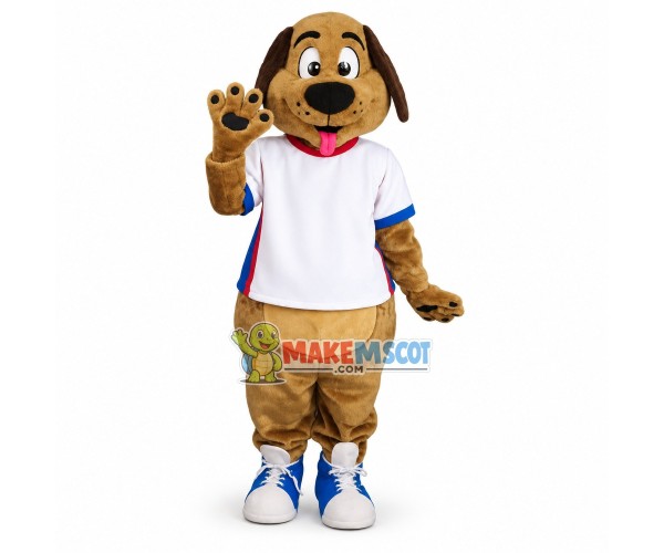 Lovely Happy the Dog Mascot Costume Lovely Happy the Dog Mascot Costume