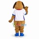 Lovely Happy the Dog Mascot Costume Lovely Happy the Dog Mascot Costume