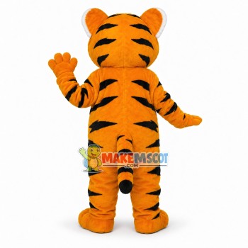 Cute Tiger Kitten Mascot Costume Cute Tiger Kitten Mascot Costume