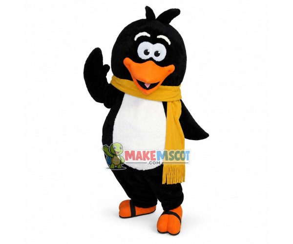 ISI Ice Skating Institute Flip the Penguin Mascot Costume ISI Ice Skating Institute Flip the Penguin Mascot Costume