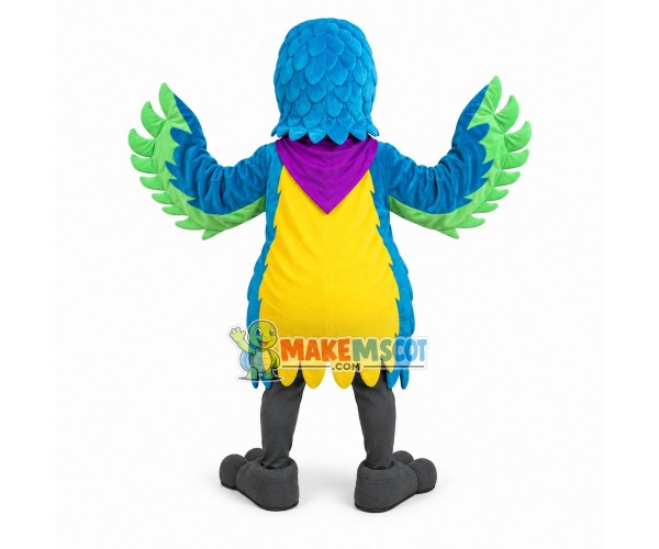 Margaritaville Parrot Mascot Costume Margaritaville Parrot Mascot Costume