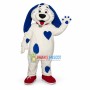Lovely Blue Spotted Dog Mascot Costume 
