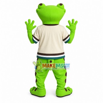 Leopard Frog Mascot Adult Costume 
